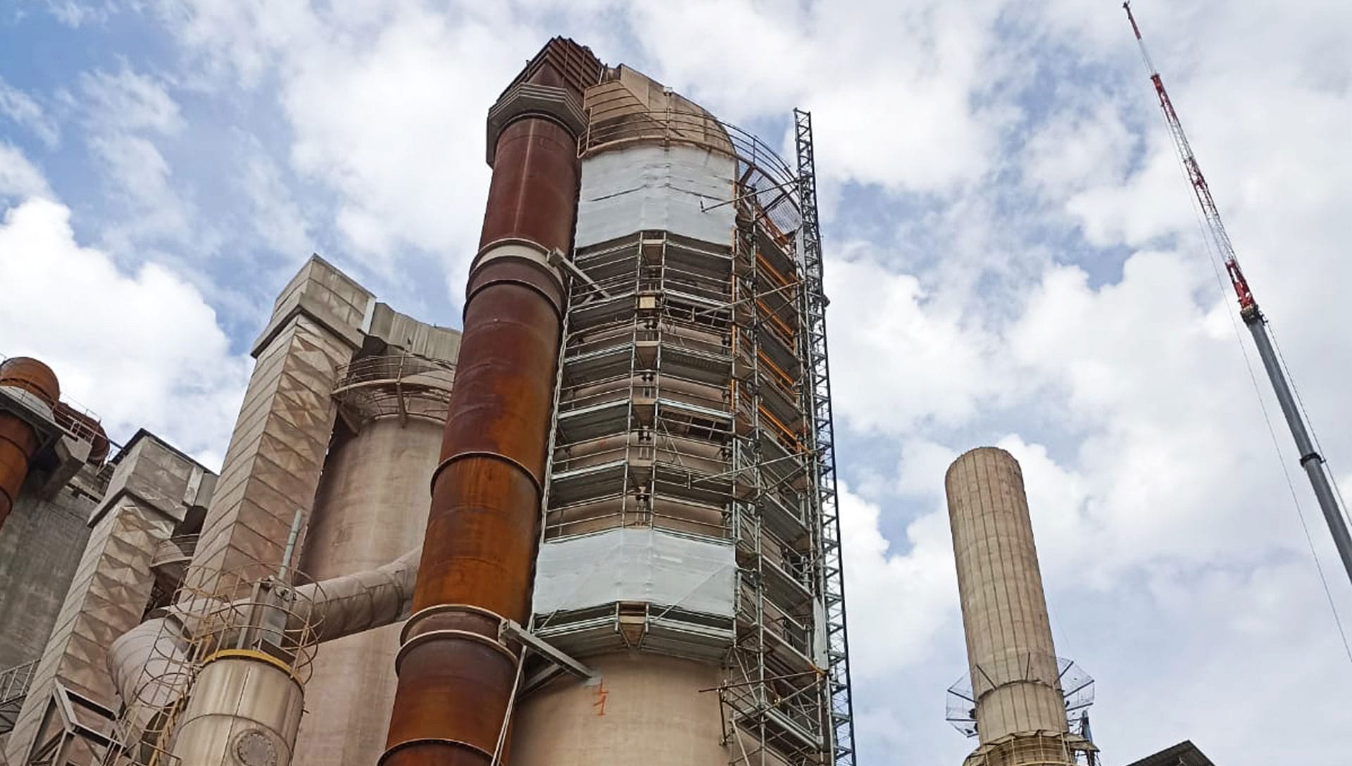 Risanamento torre di raffreddamento