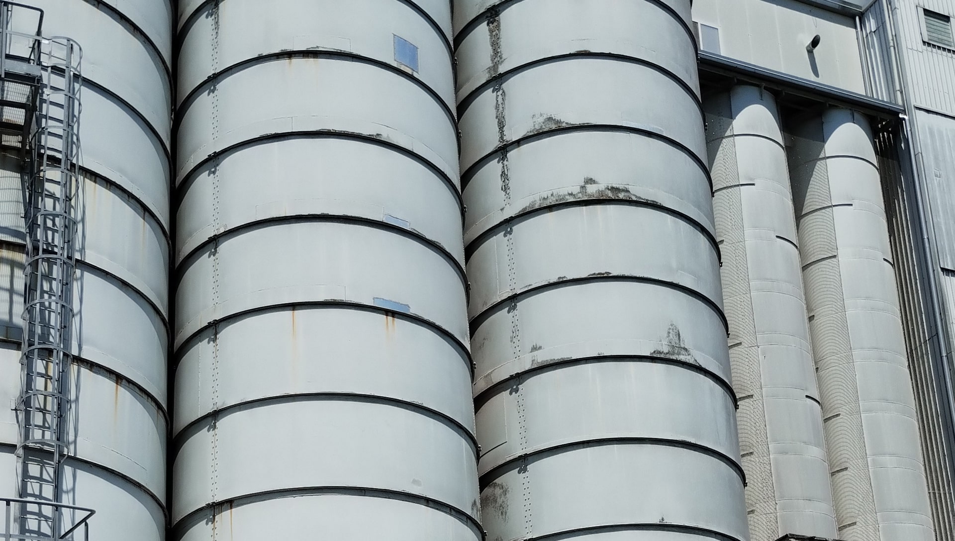 Condizioni dei silos prima dei lavori